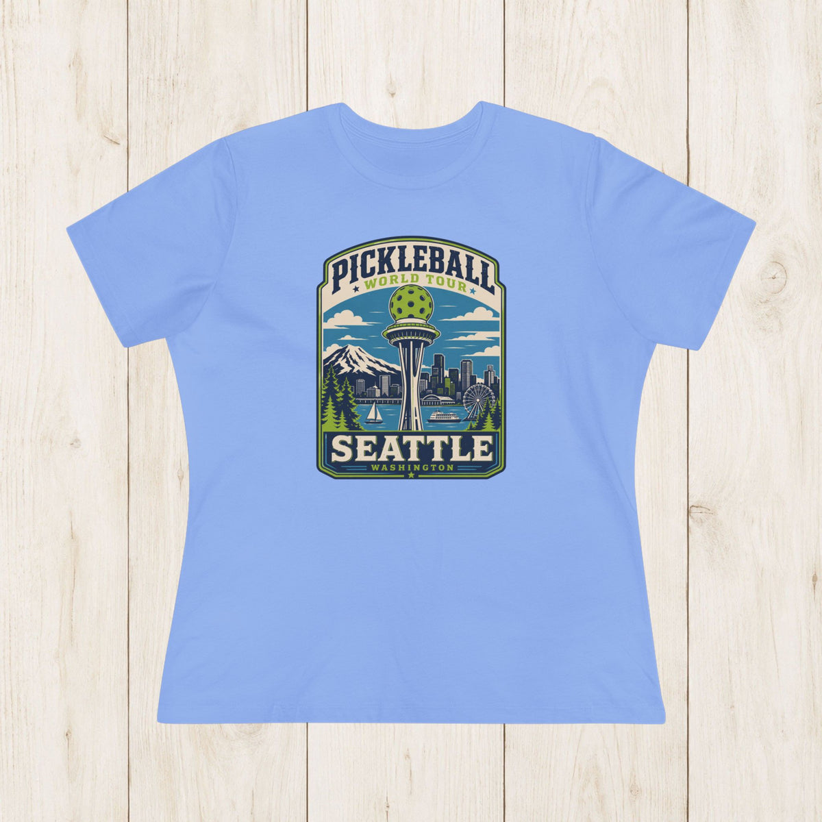 Women's Cut - Pickleball World Tour Seattle T-Shirt