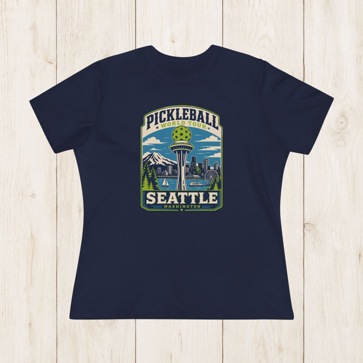 Women's Cut - Pickleball World Tour Seattle T-Shirt