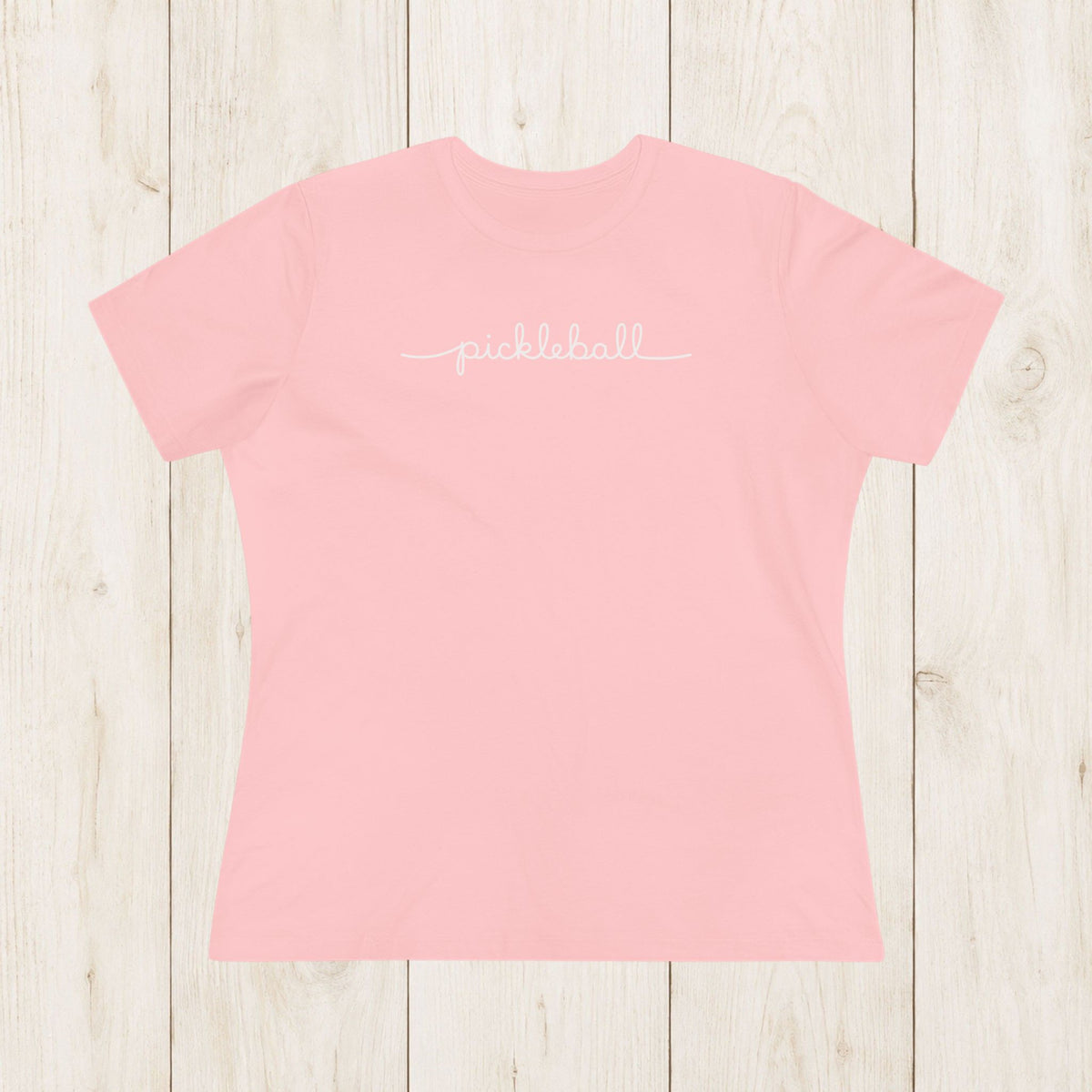Women's Cut - Pickleball Script T-Shirt