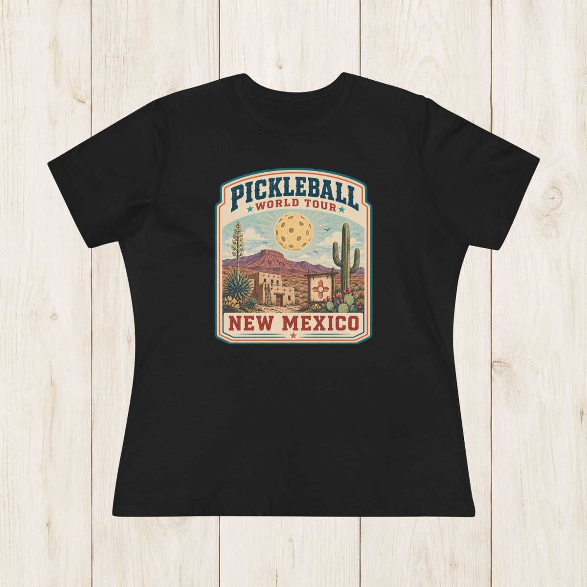 Women's Cut - Pickleball World Tour New Mexico T-Shirt