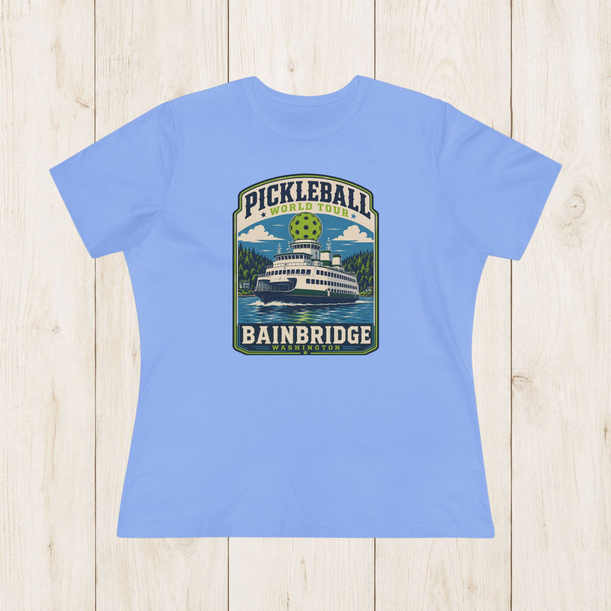 Women's Cut - Pickleball World Tour Bainbridge T-Shirt