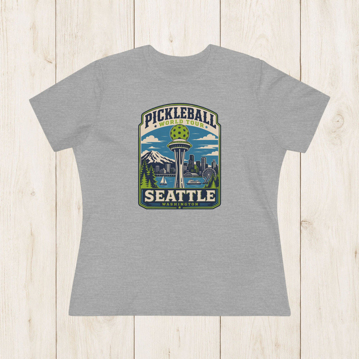 Women's Cut - Pickleball World Tour Seattle T-Shirt