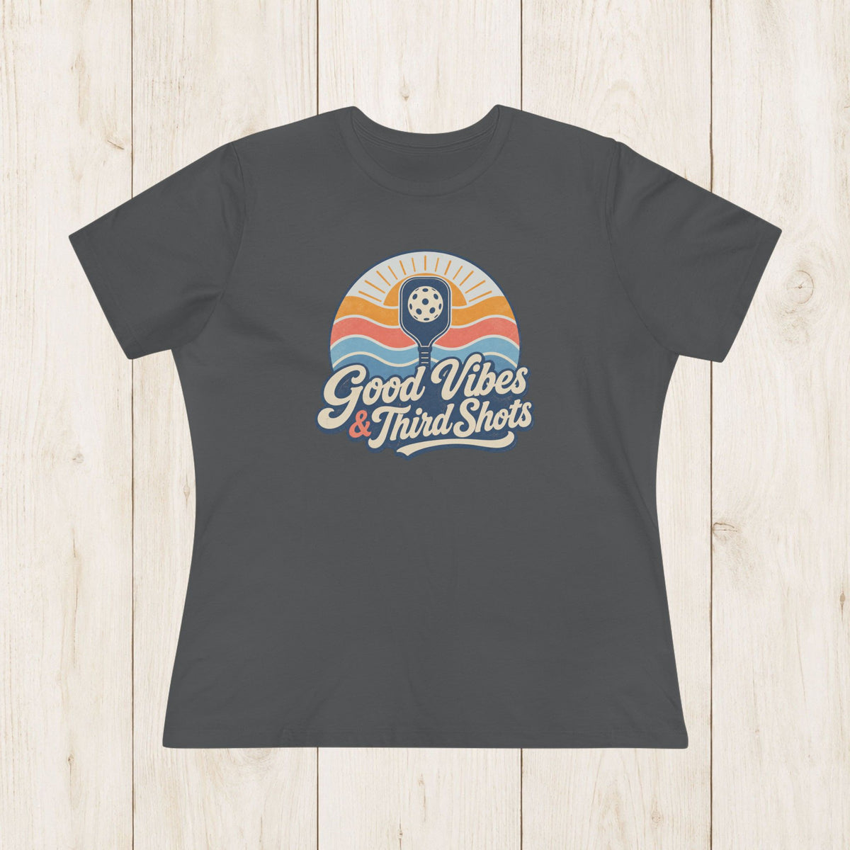 Women's Cut - Good Vibes and Third Shots T-Shirt