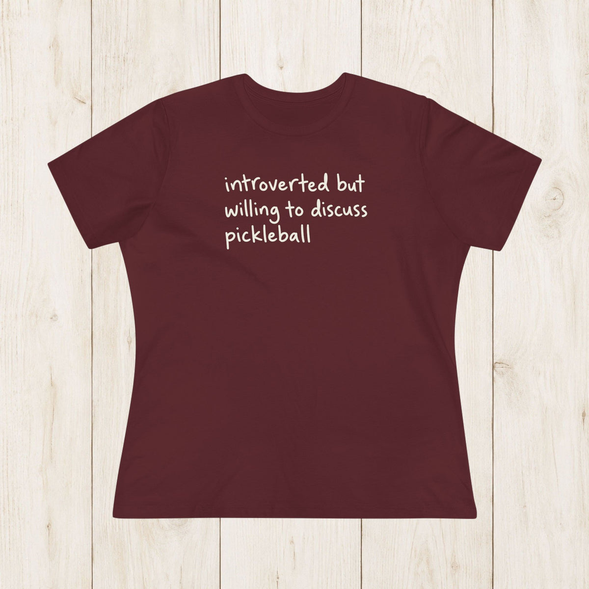 Women's Cut - Introverted but Willing T-Shirt