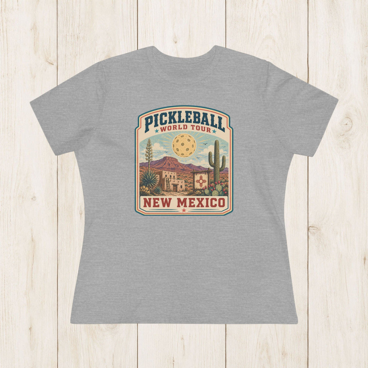 Women's Cut - Pickleball World Tour New Mexico T-Shirt