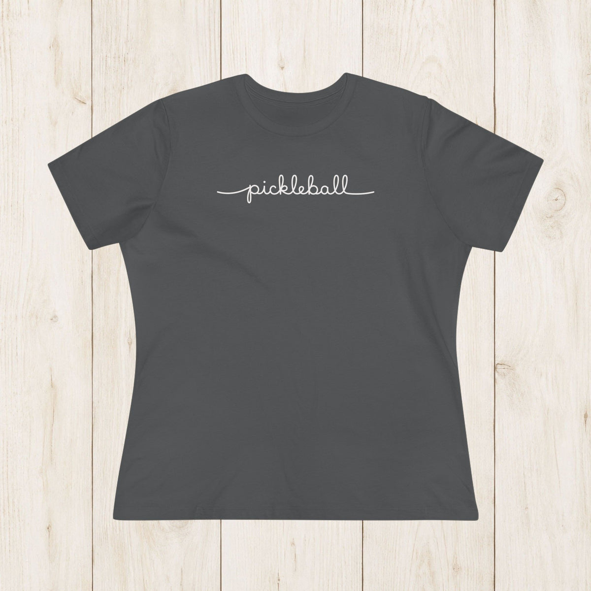 Women's Cut - Pickleball Script T-Shirt