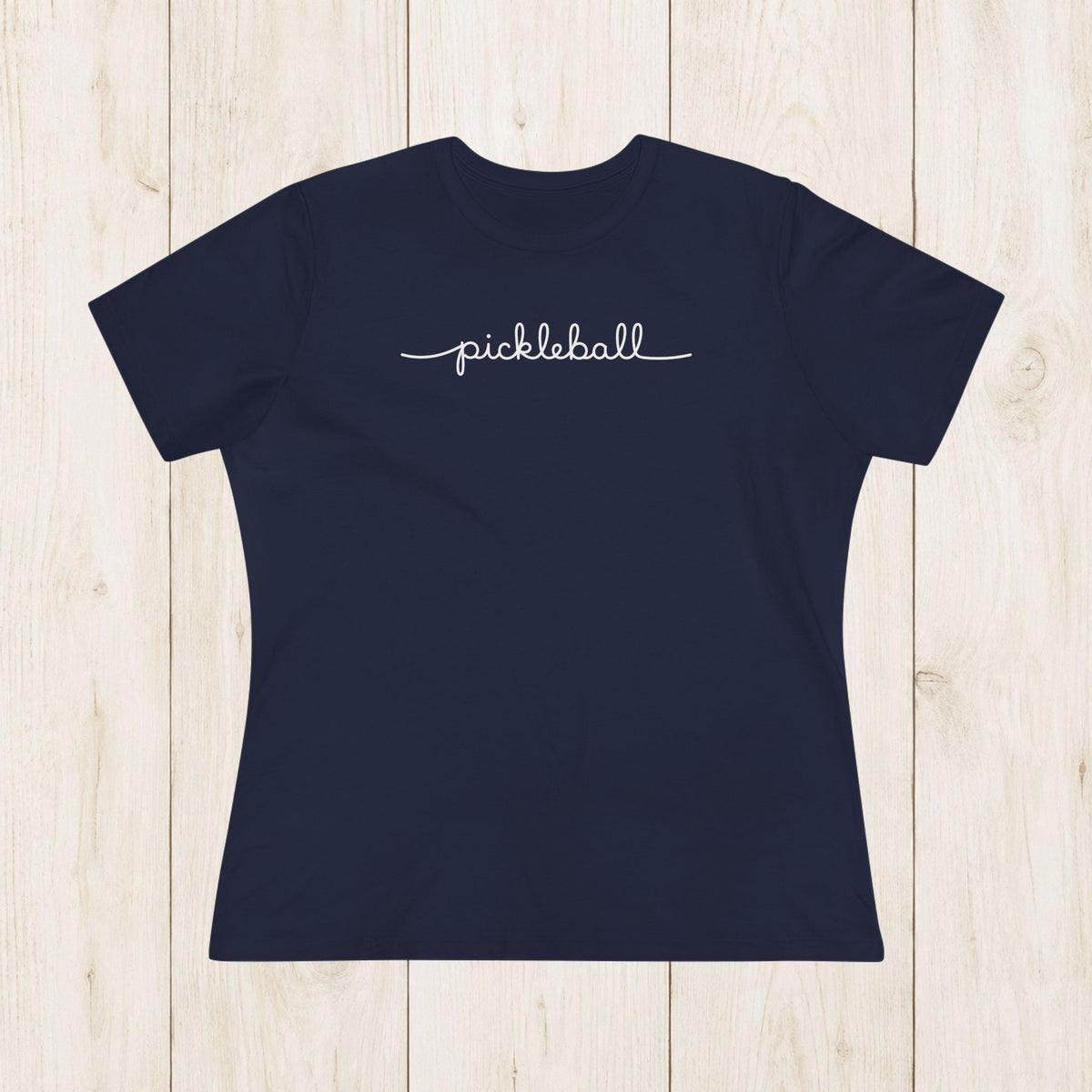 Women's Cut - Pickleball Script T-Shirt
