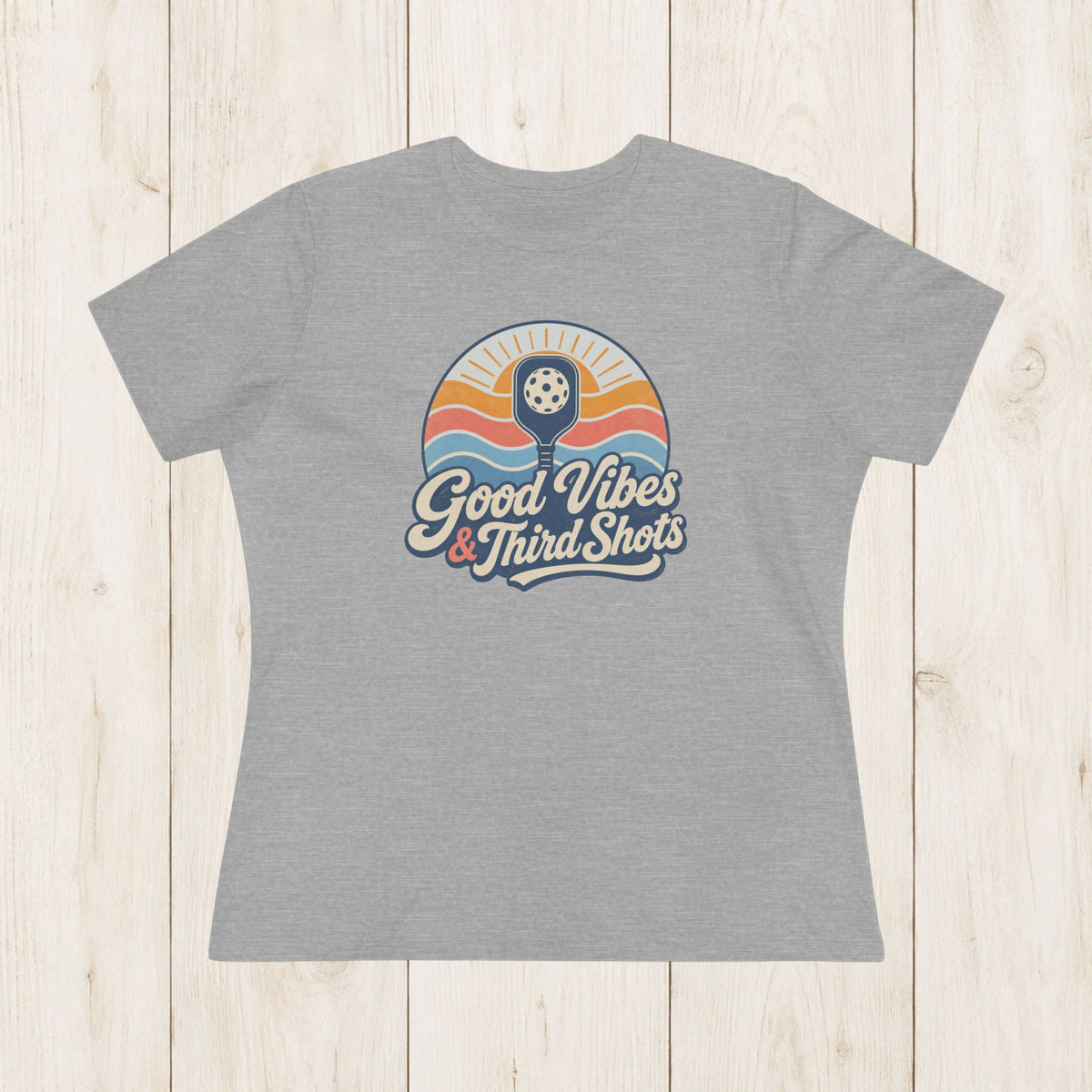 Women's Cut - Good Vibes and Third Shots T-Shirt