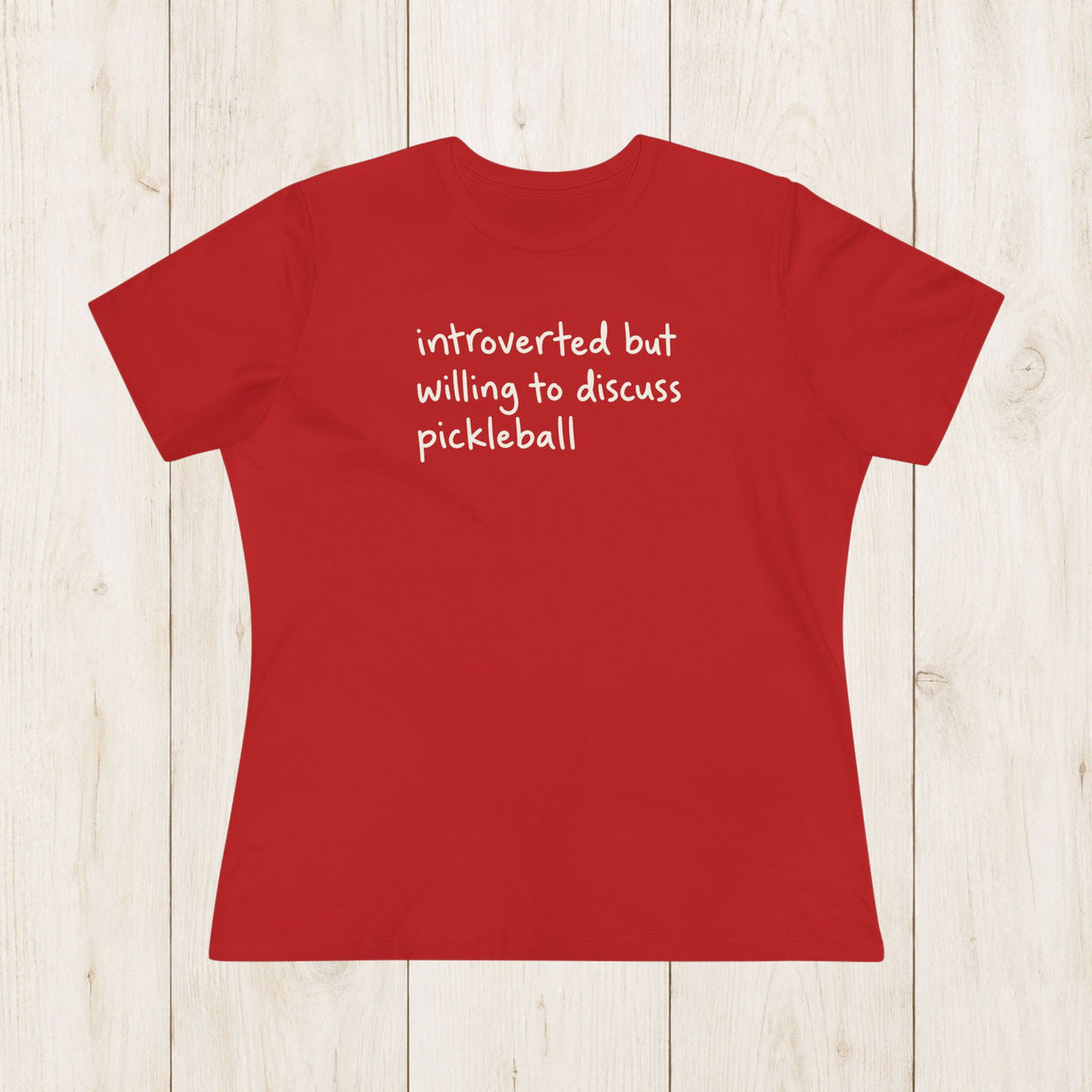 Women's Cut - Introverted but Willing T-Shirt
