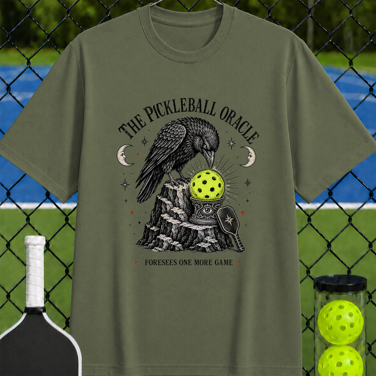 The Pickleball Oracle T-Shirt - Unisex