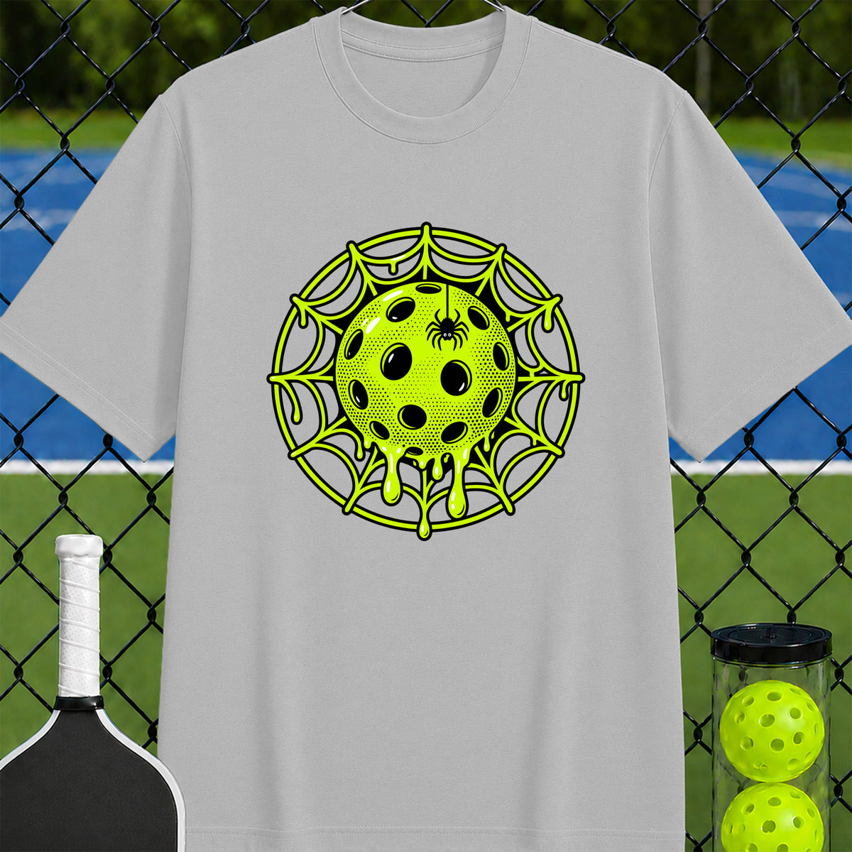 Pickleball Spider Web T-Shirt - Unisex