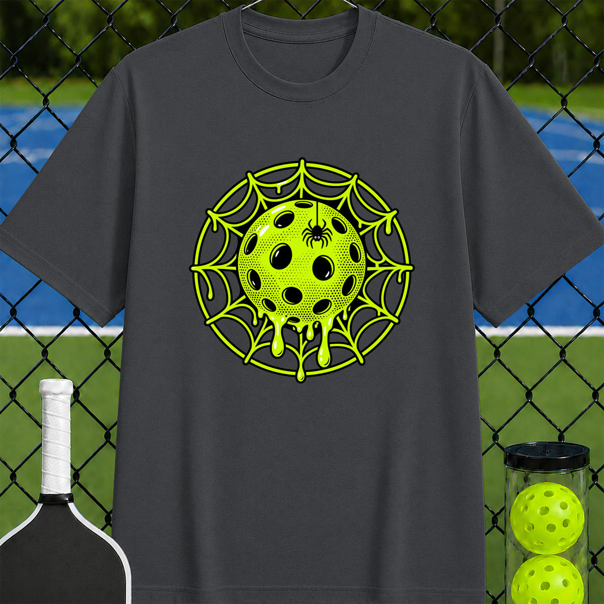 Pickleball Spider Web T-Shirt - Unisex