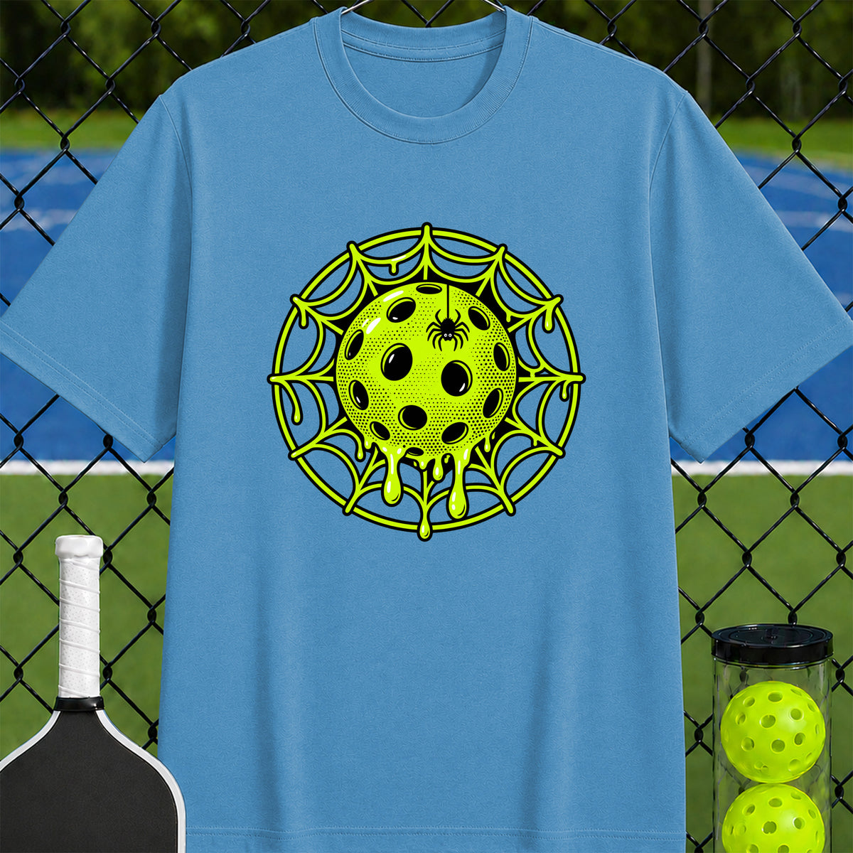 Pickleball Spider Web T-Shirt - Unisex