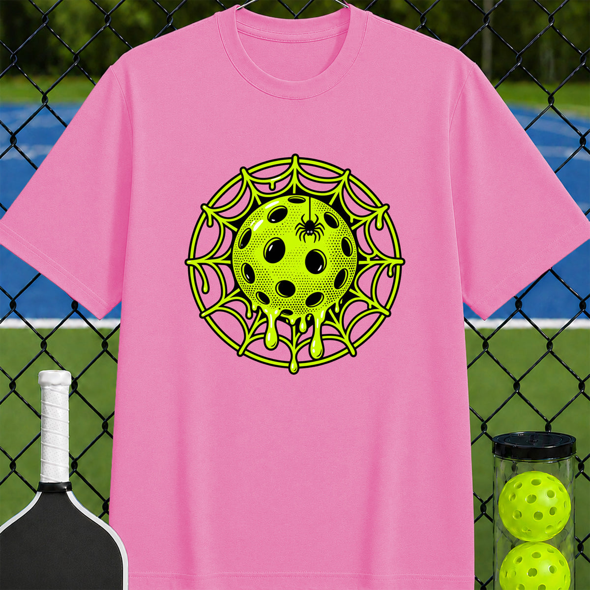 Pickleball Spider Web T-Shirt - Unisex