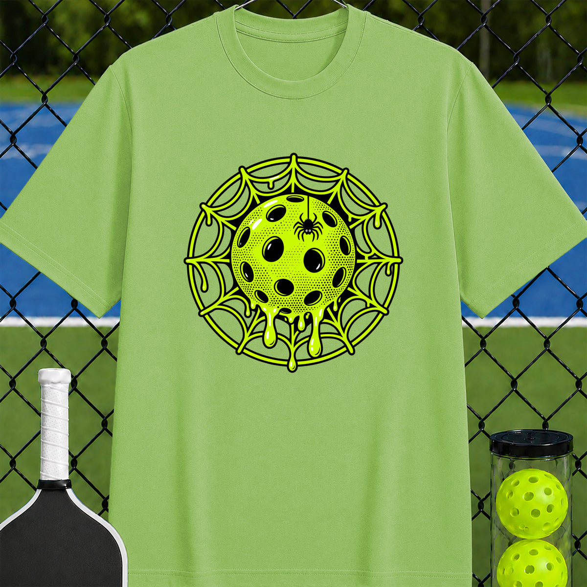 Pickleball Spider Web T-Shirt - Unisex