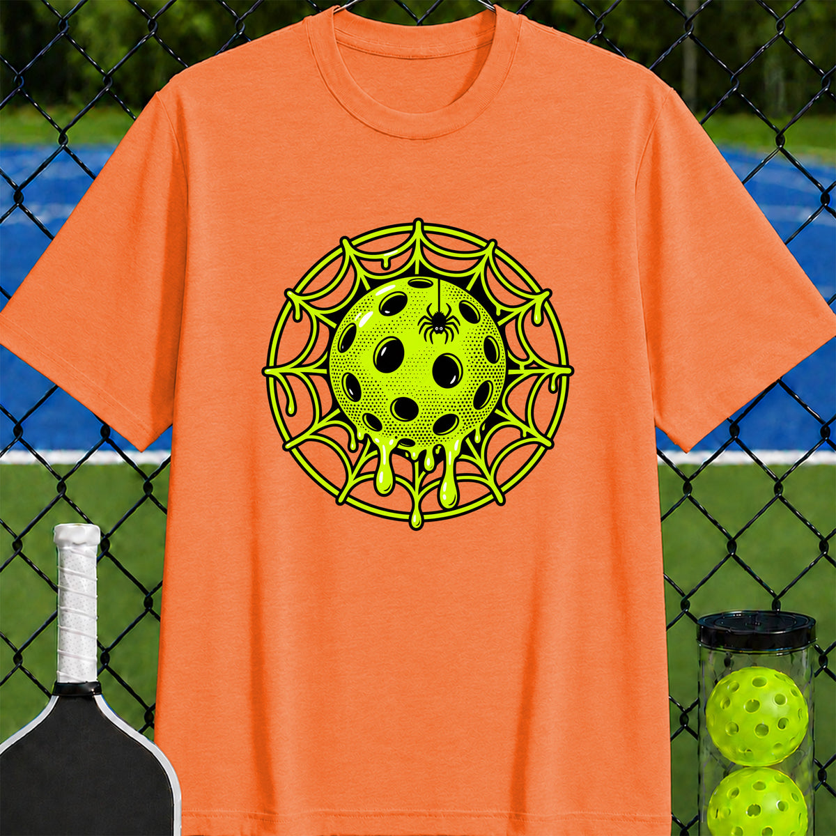 Pickleball Spider Web T-Shirt - Unisex