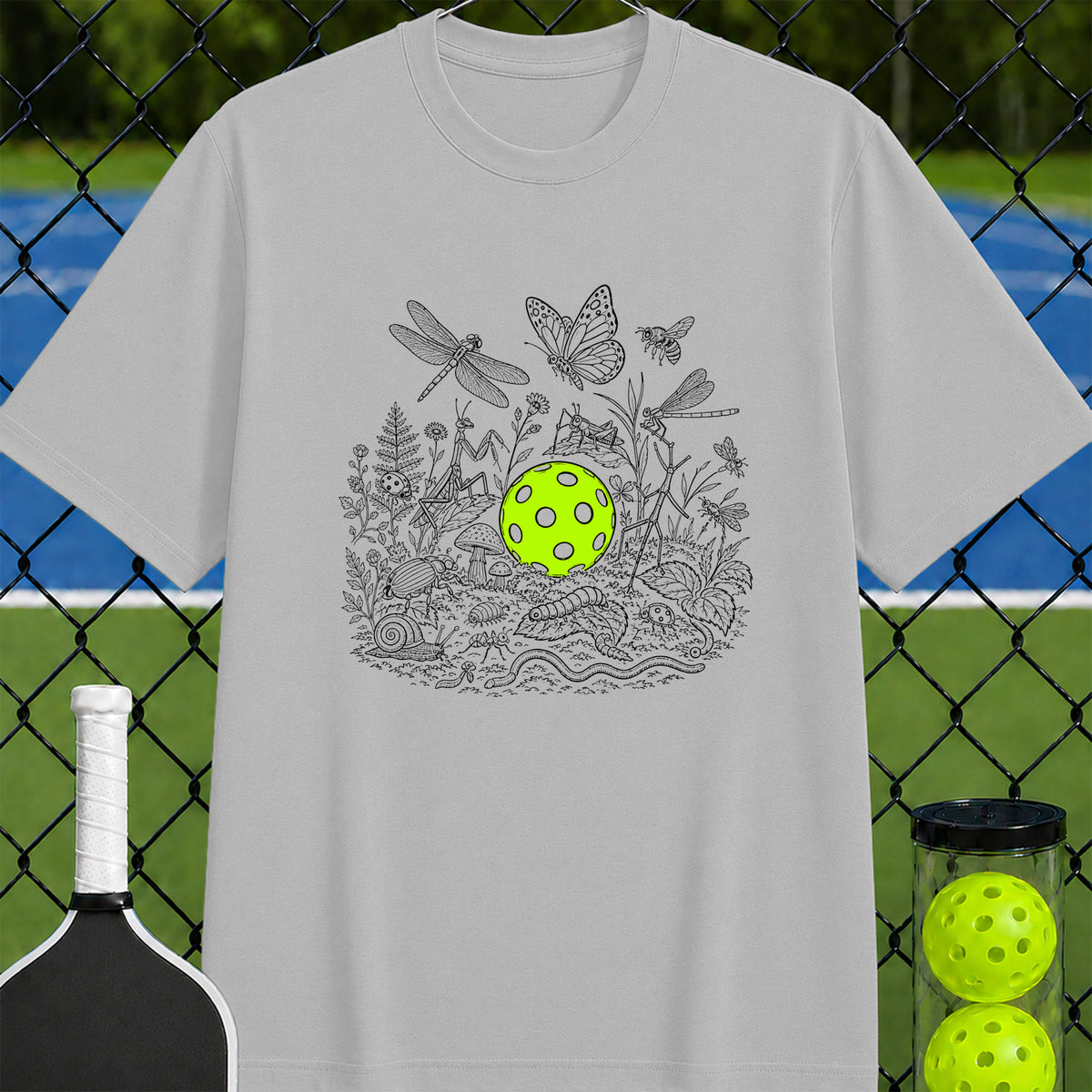 Insects & Pickleball T-Shirt - Unisex