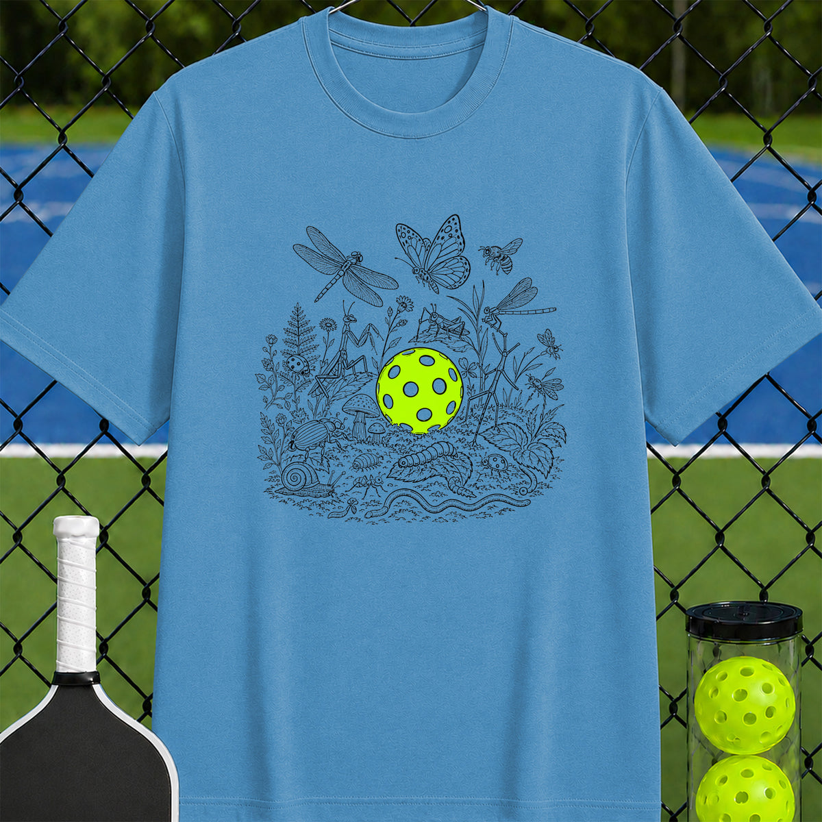 Insects & Pickleball T-Shirt - Unisex