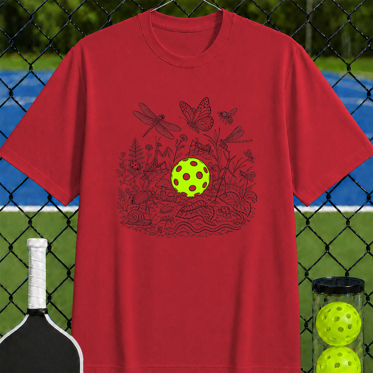 Insects & Pickleball T-Shirt - Unisex