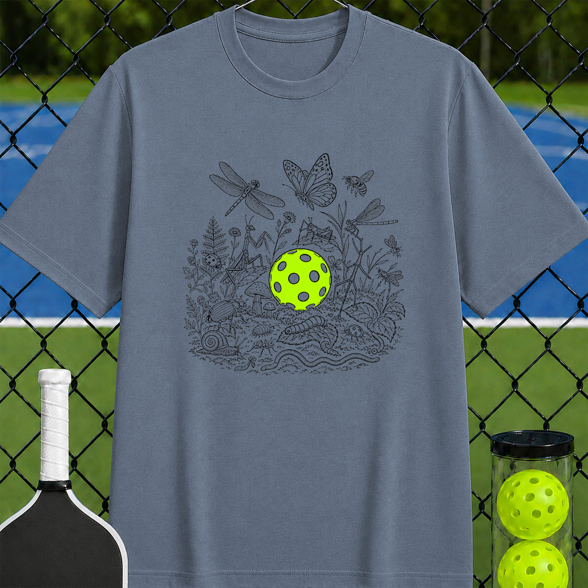 Insects & Pickleball T-Shirt - Unisex