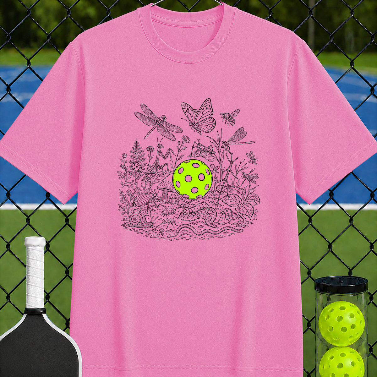 Insects & Pickleball T-Shirt - Unisex