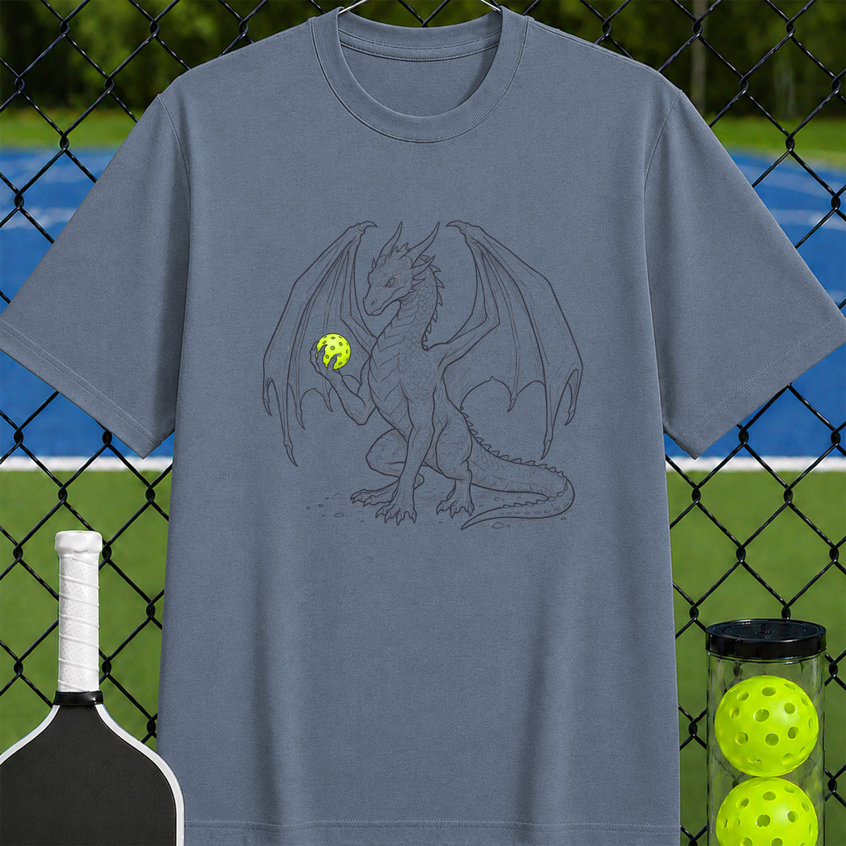 Dragon Gaze Pickleball T-Shirt - Unisex
