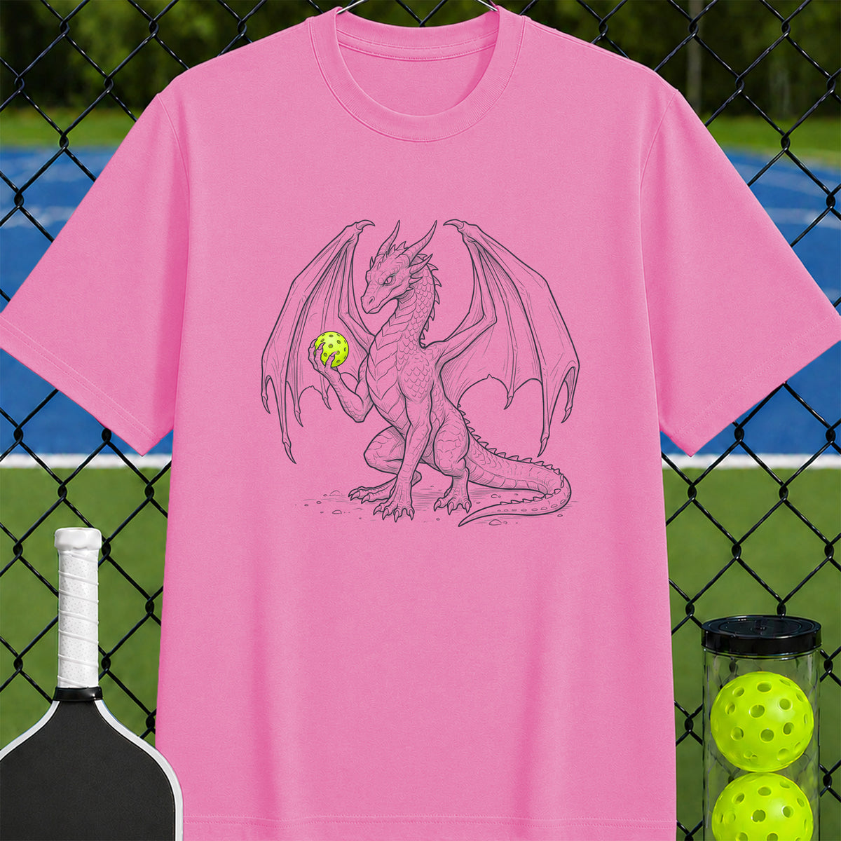 Dragon Gaze Pickleball T-Shirt - Unisex
