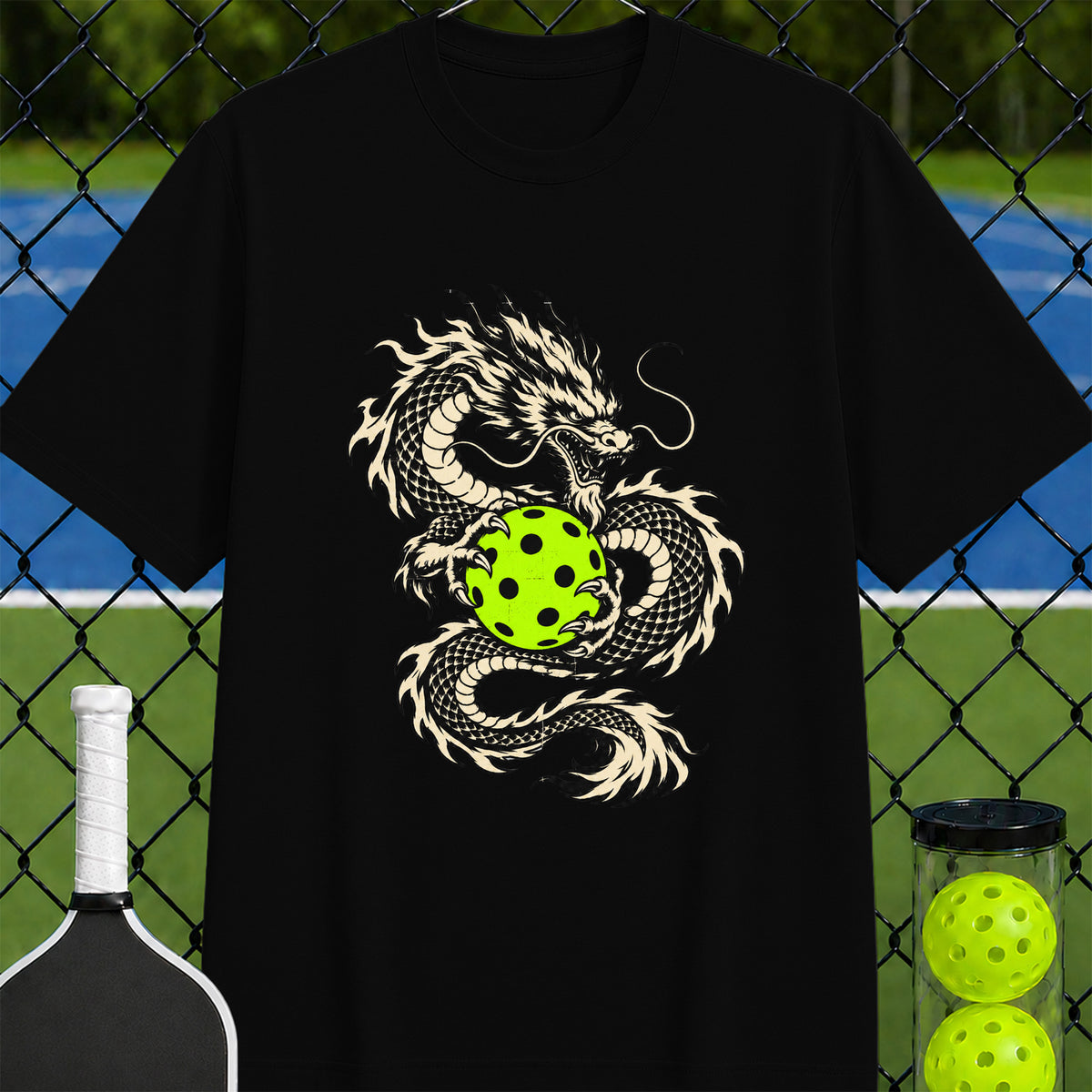 Ancient Pickleball Dragon T-shirt