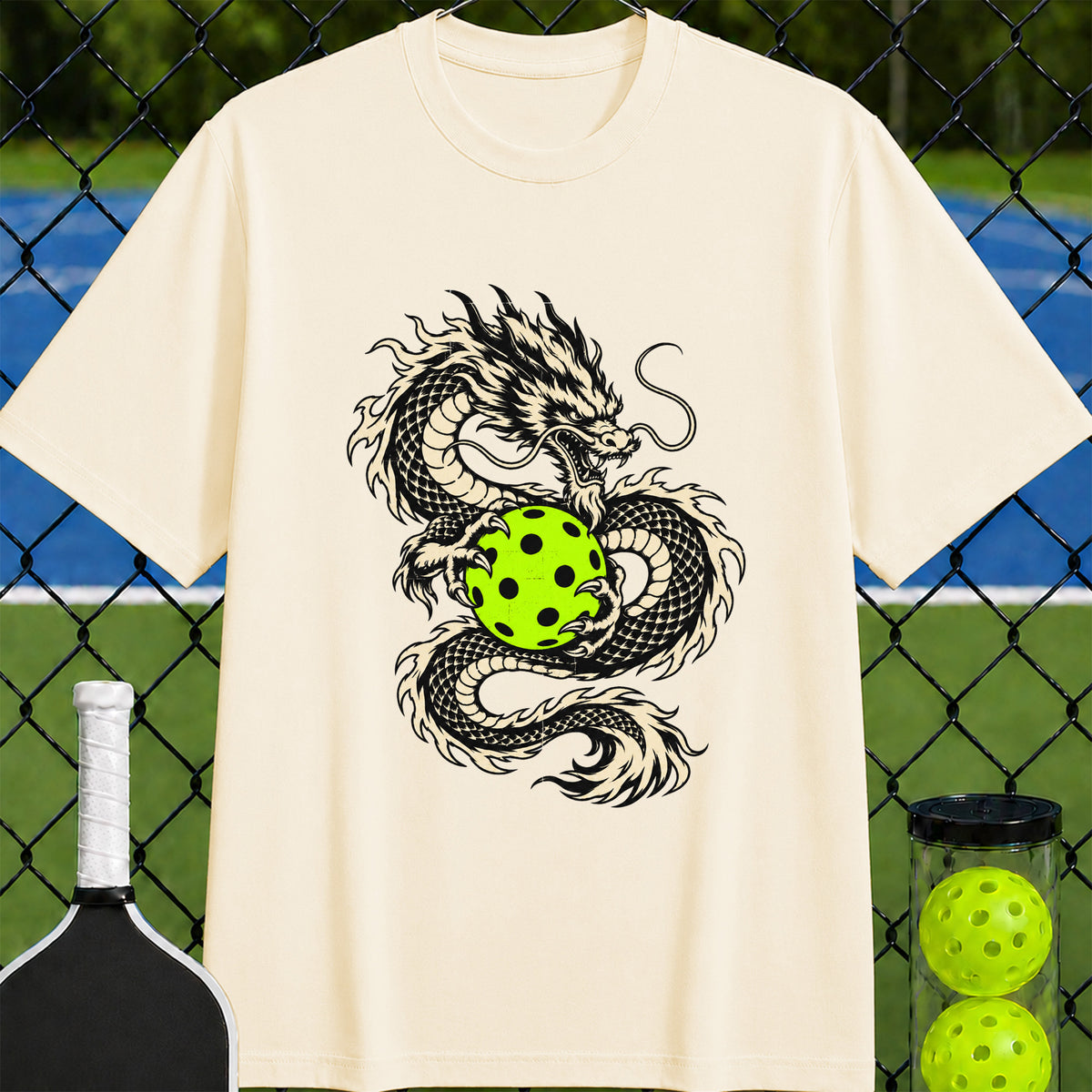 Ancient Pickleball Dragon T-shirt