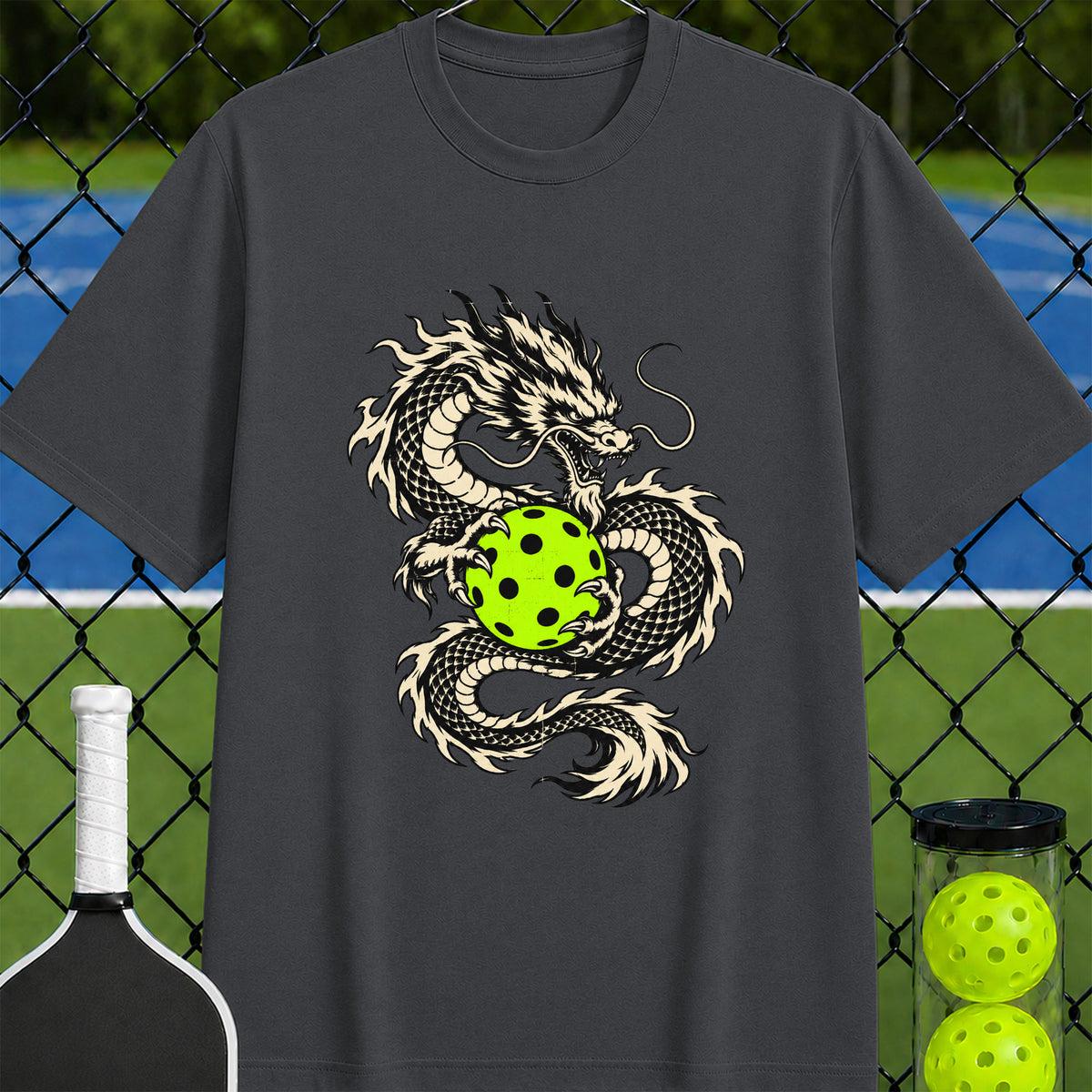 Ancient Pickleball Dragon T-shirt