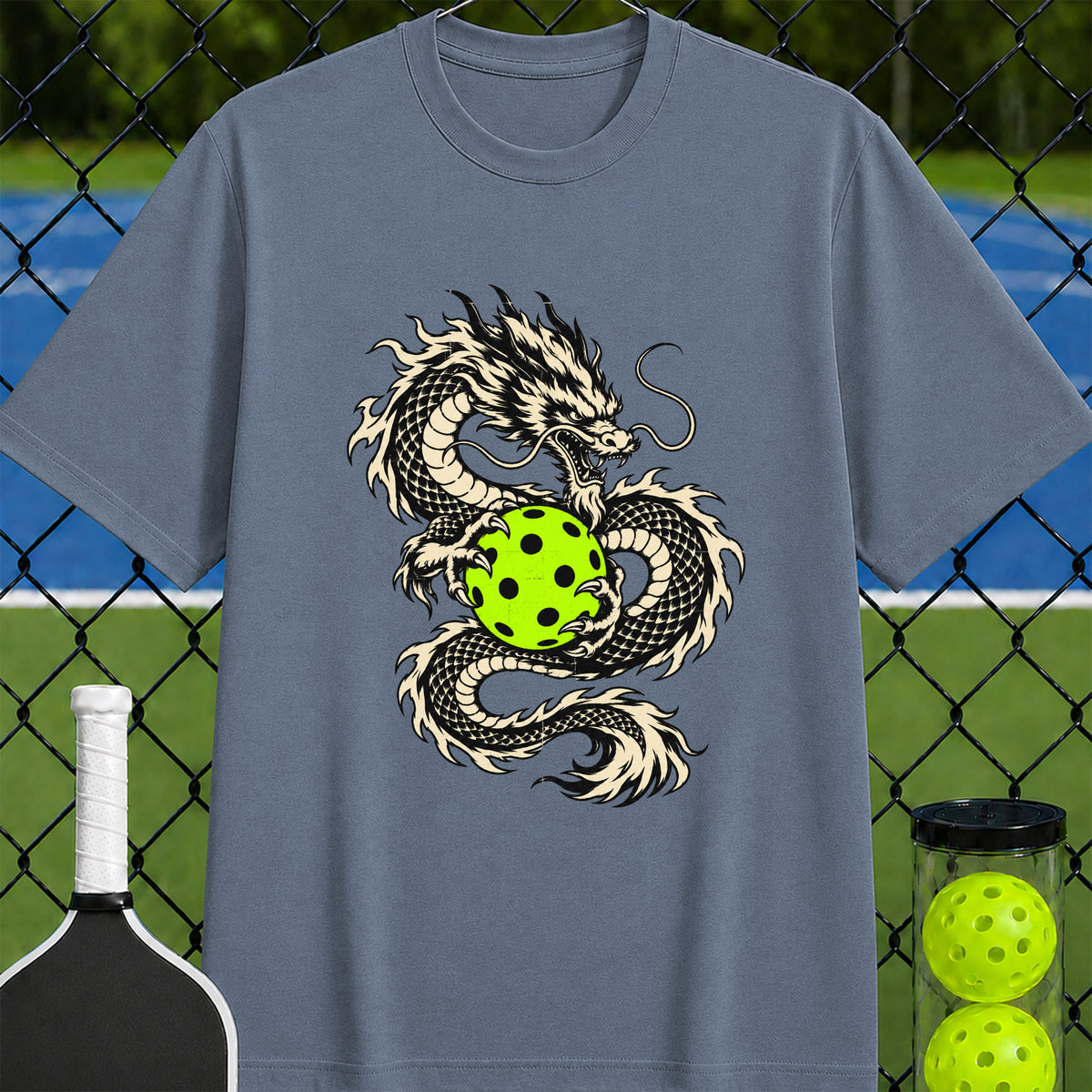 Ancient Pickleball Dragon T-shirt