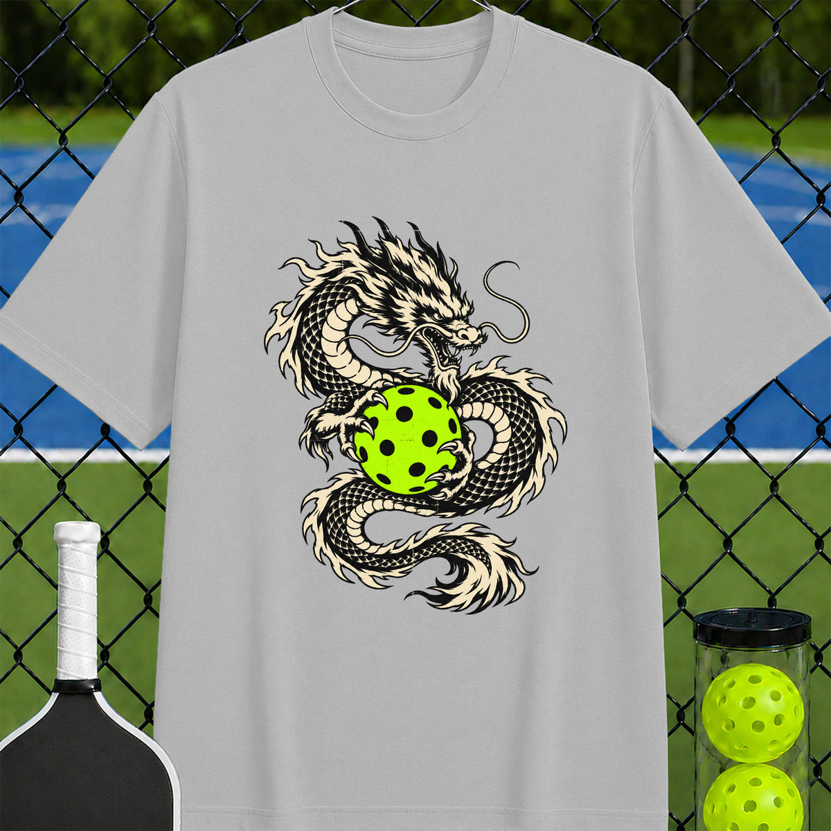 Ancient Pickleball Dragon T-shirt