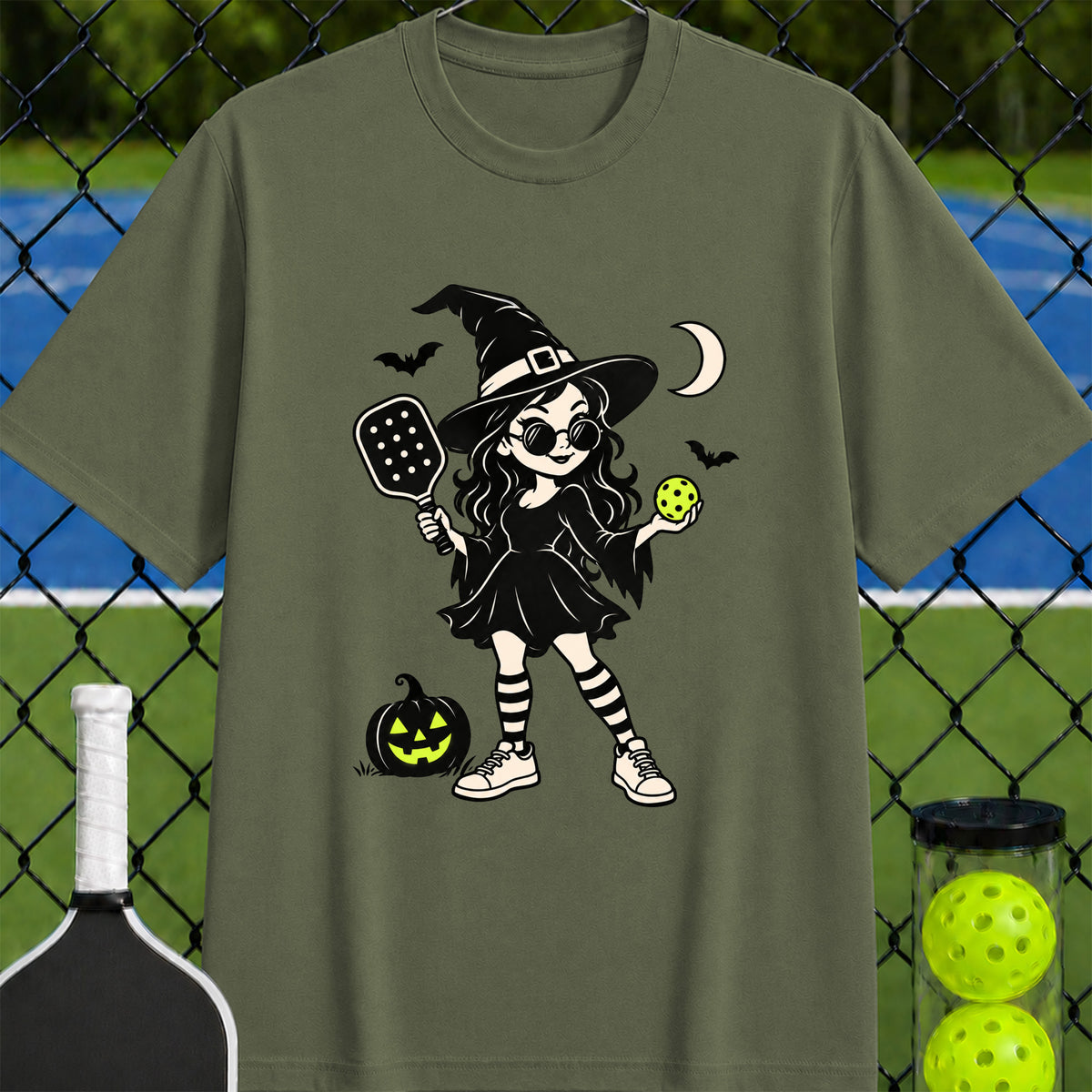 Pickleball Witch T-shirt - unisex