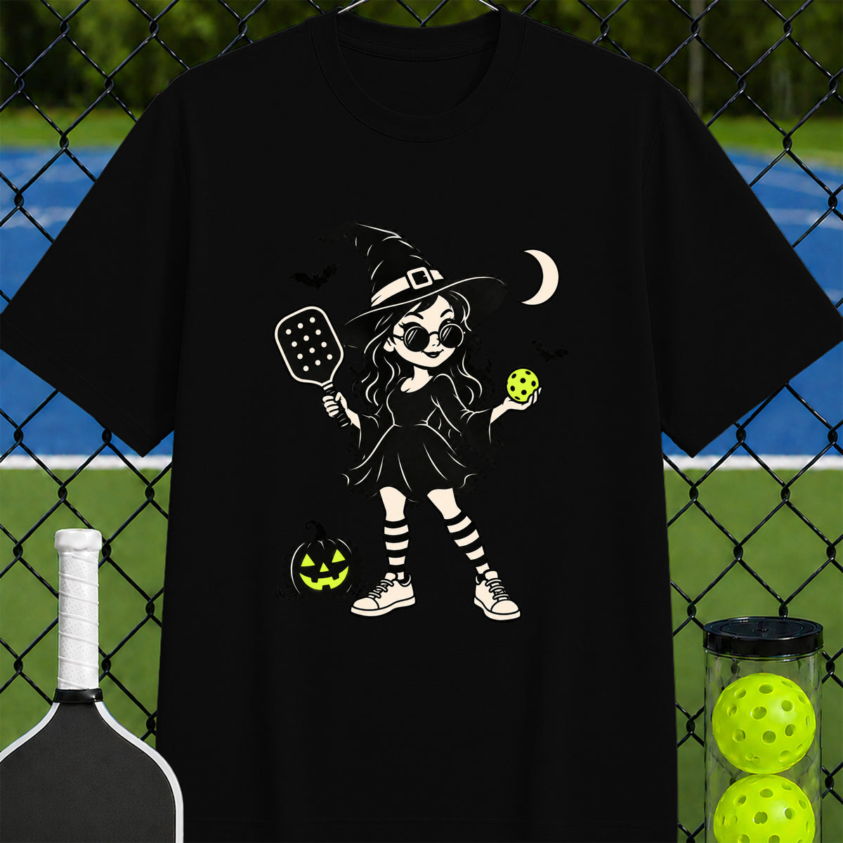 Pickleball Witch T-shirt - unisex