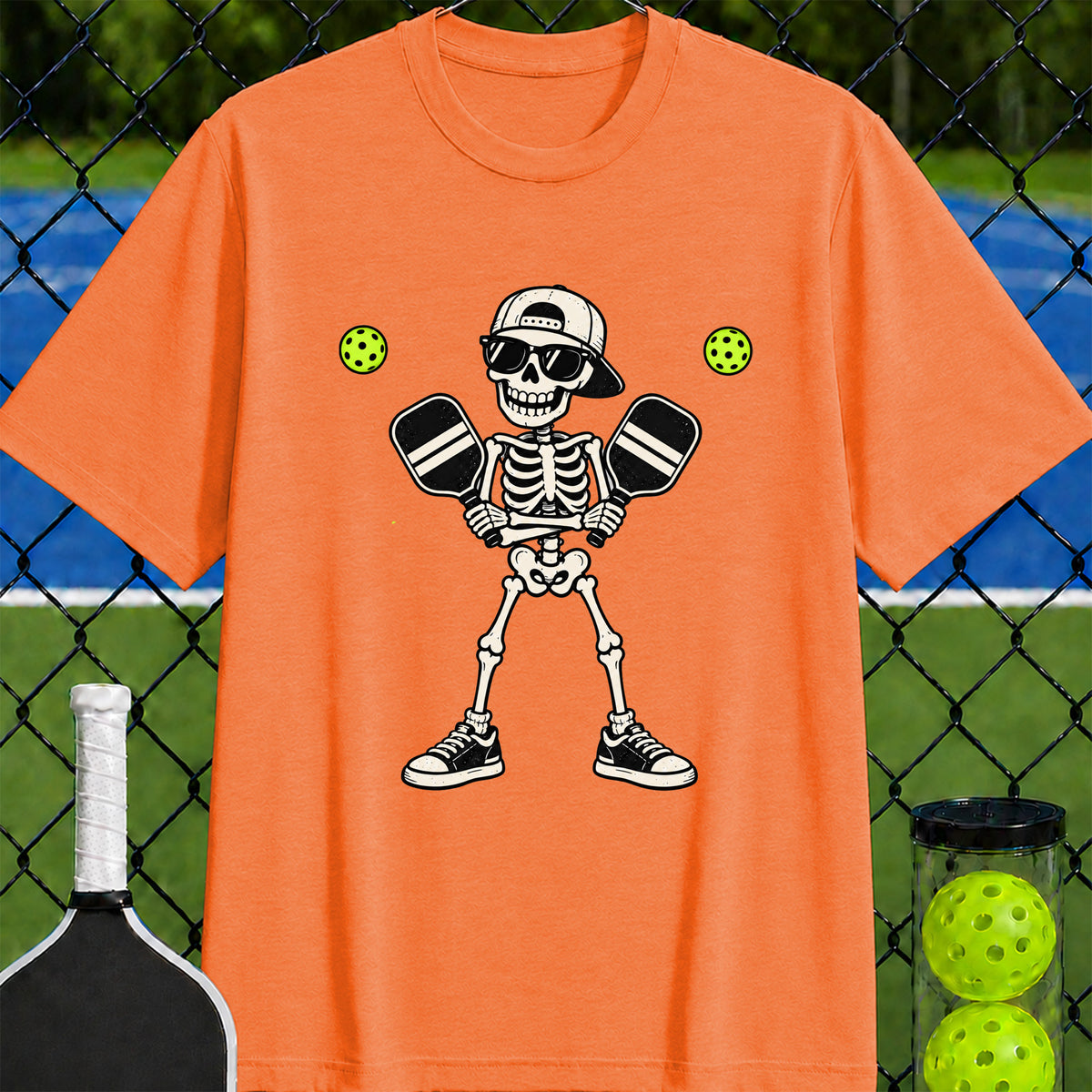 Skeleton Pickleball T-shirt - Unisex