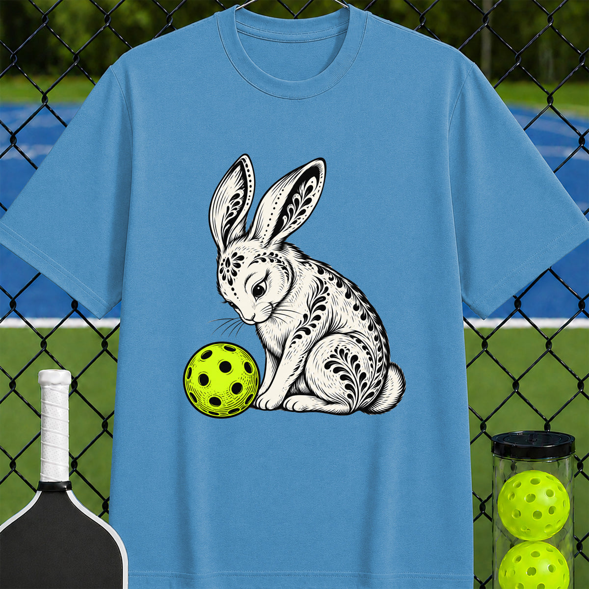 Peaceful Patterned Picklebunny T-Shirt - Unisex