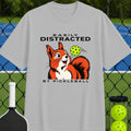 Easily Distracted by Pickleball Squirrel T-Shirt - Unisex
