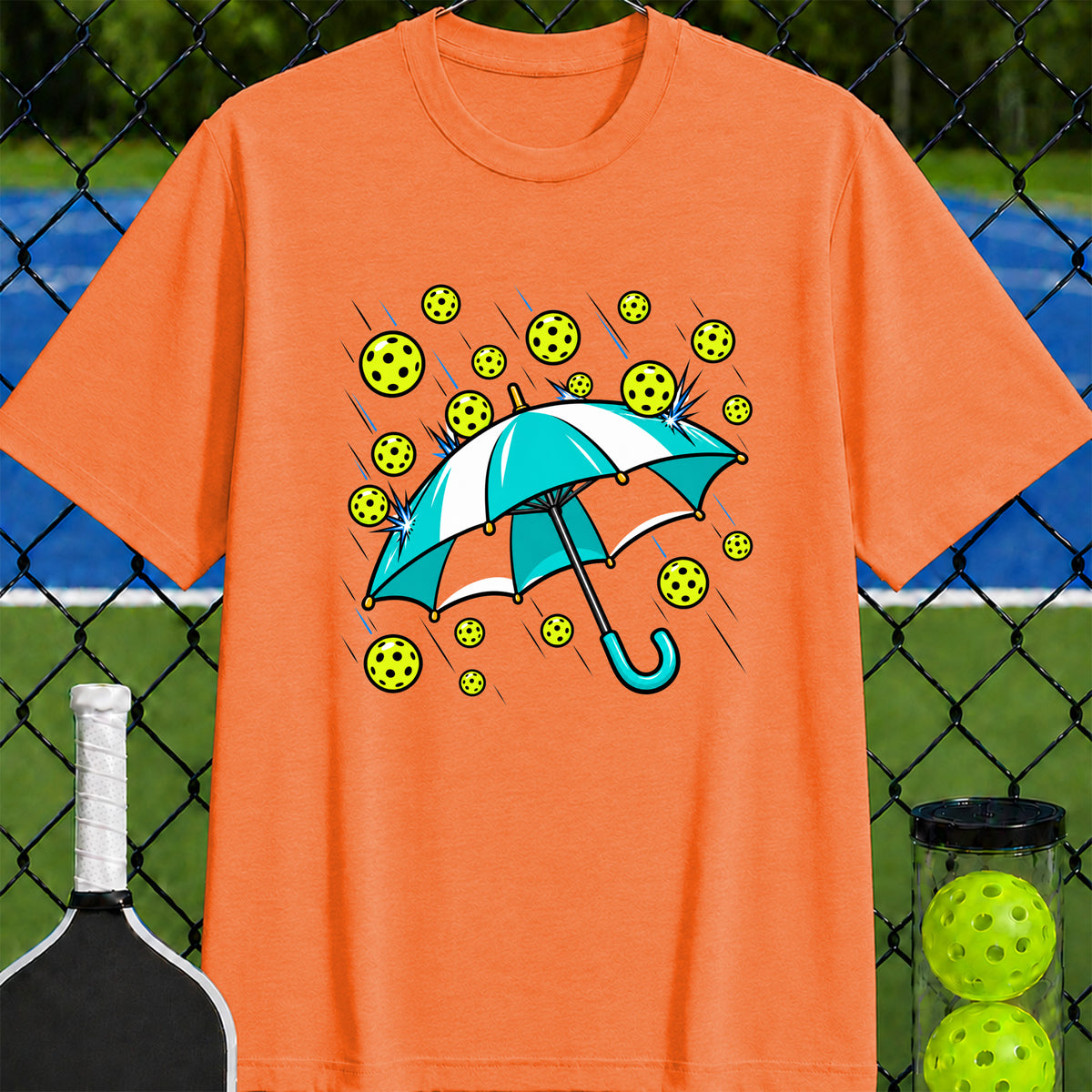 It's Raining Pickleballs T-Shirt - Unisex