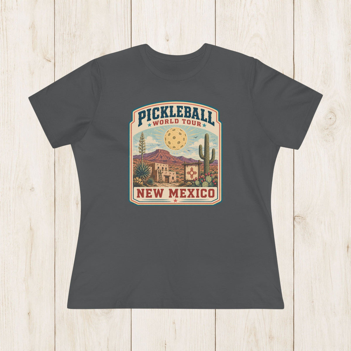 Women's Cut - Pickleball World Tour New Mexico T-Shirt