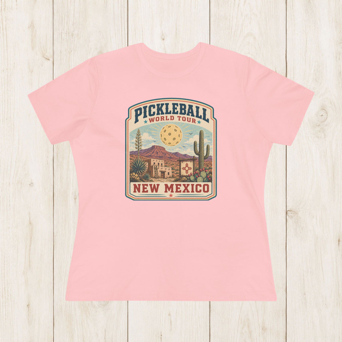 Women's Cut - Pickleball World Tour New Mexico T-Shirt