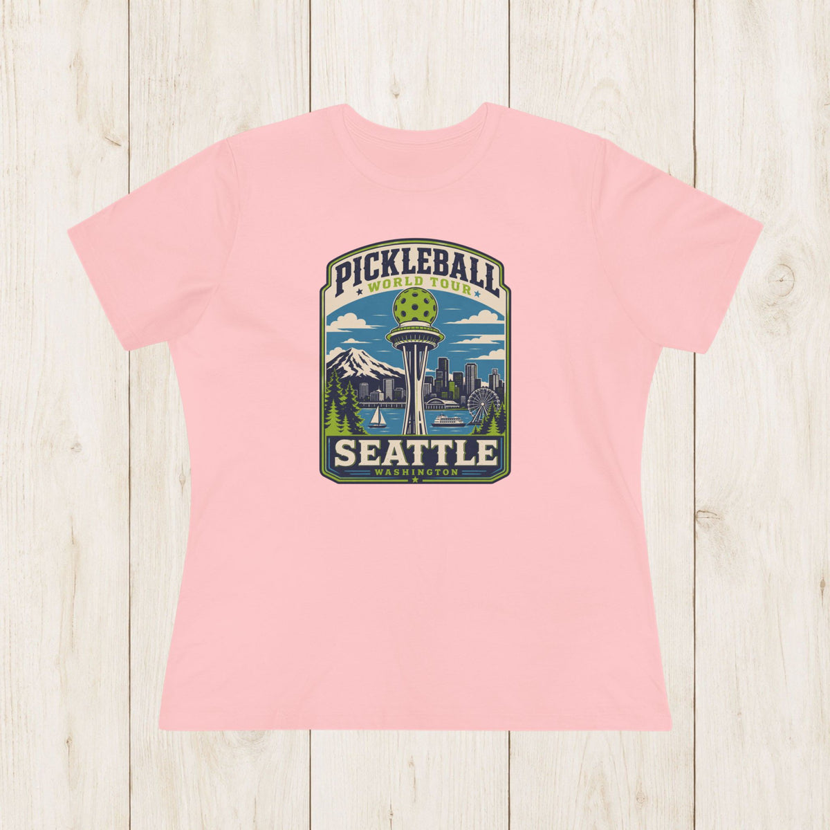 Women's Cut - Pickleball World Tour Seattle T-Shirt