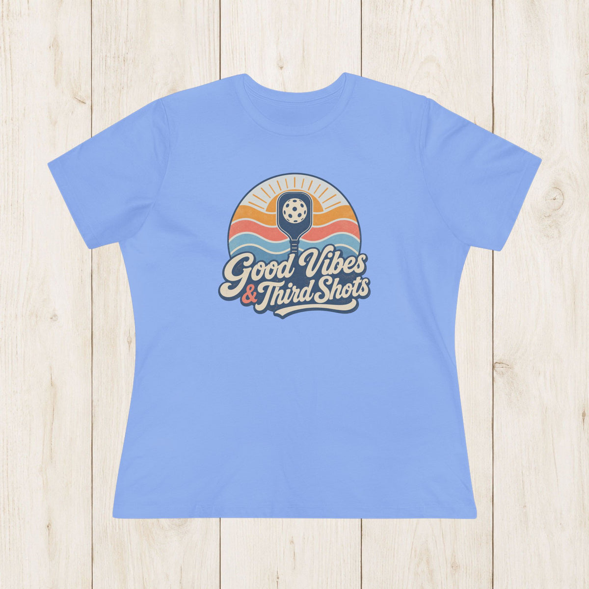 Women's Cut - Good Vibes and Third Shots T-Shirt