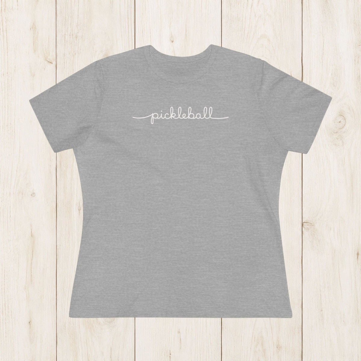 Women's Cut - Pickleball Script T-Shirt