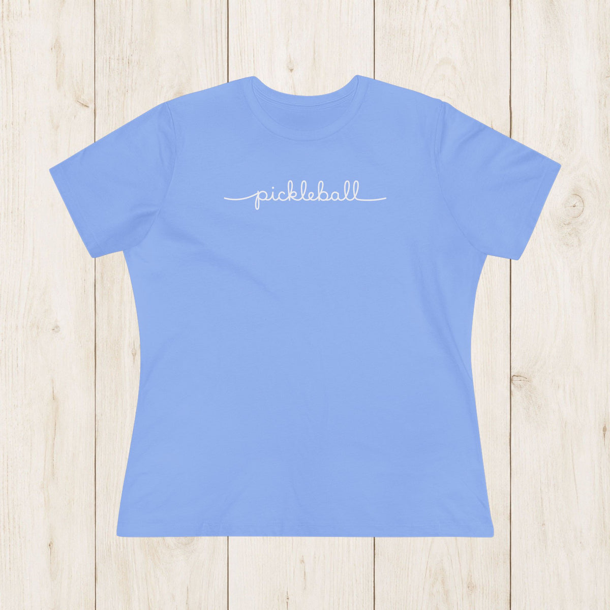 Women's Cut - Pickleball Script T-Shirt