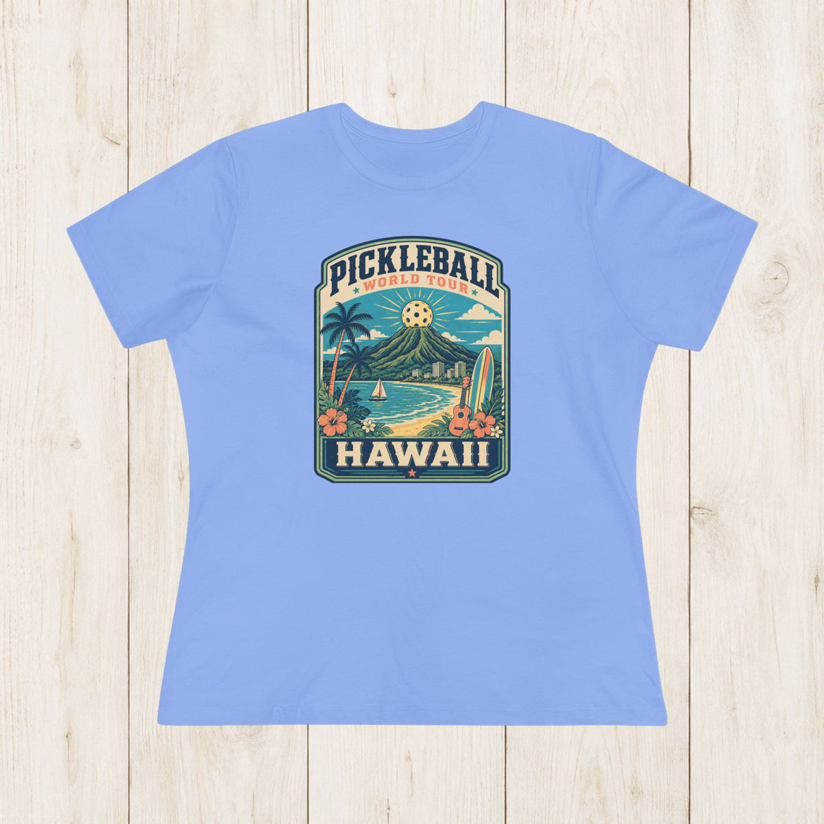 Women's Cut - Pickleball World Tour Hawaii T-Shirt