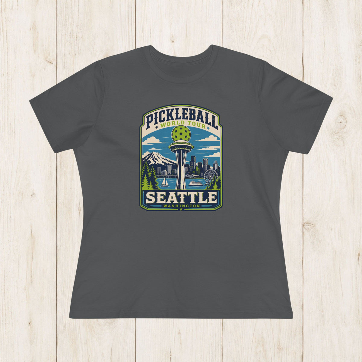 Women's Cut - Pickleball World Tour Seattle T-Shirt