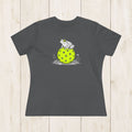 Women's Cut - Wise Pickleball Frog T-Shirt