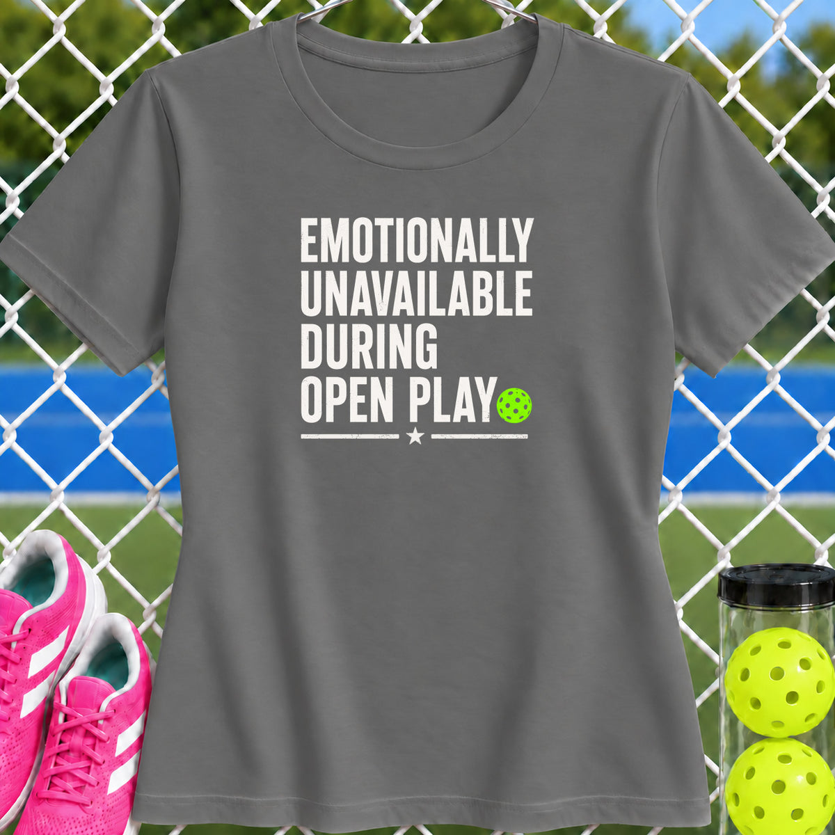 Women's Cut - Emotionally Unavailable T-Shirt