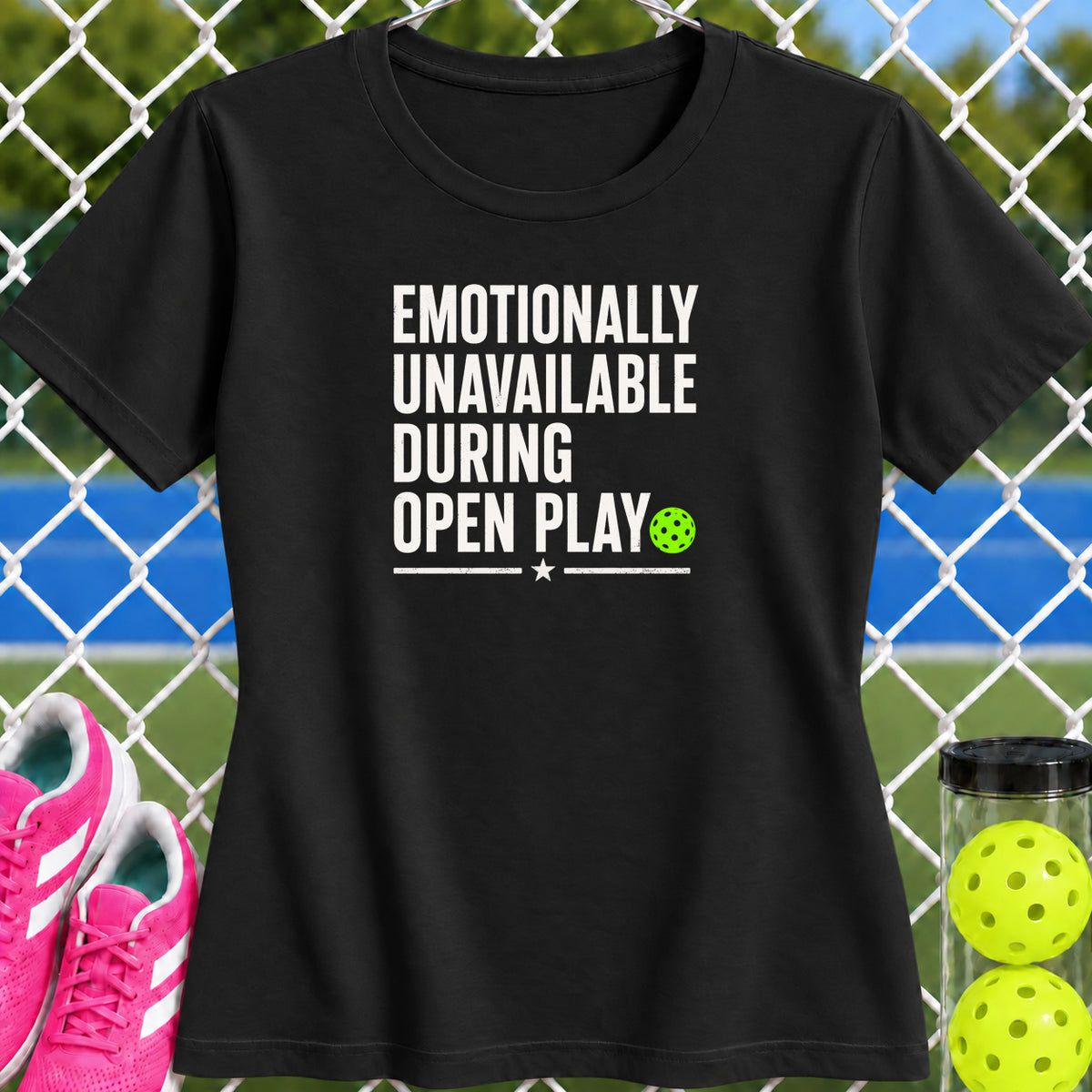 Women's Cut - Emotionally Unavailable T-Shirt