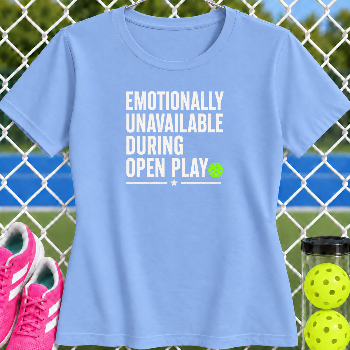 Women's Cut - Emotionally Unavailable T-Shirt